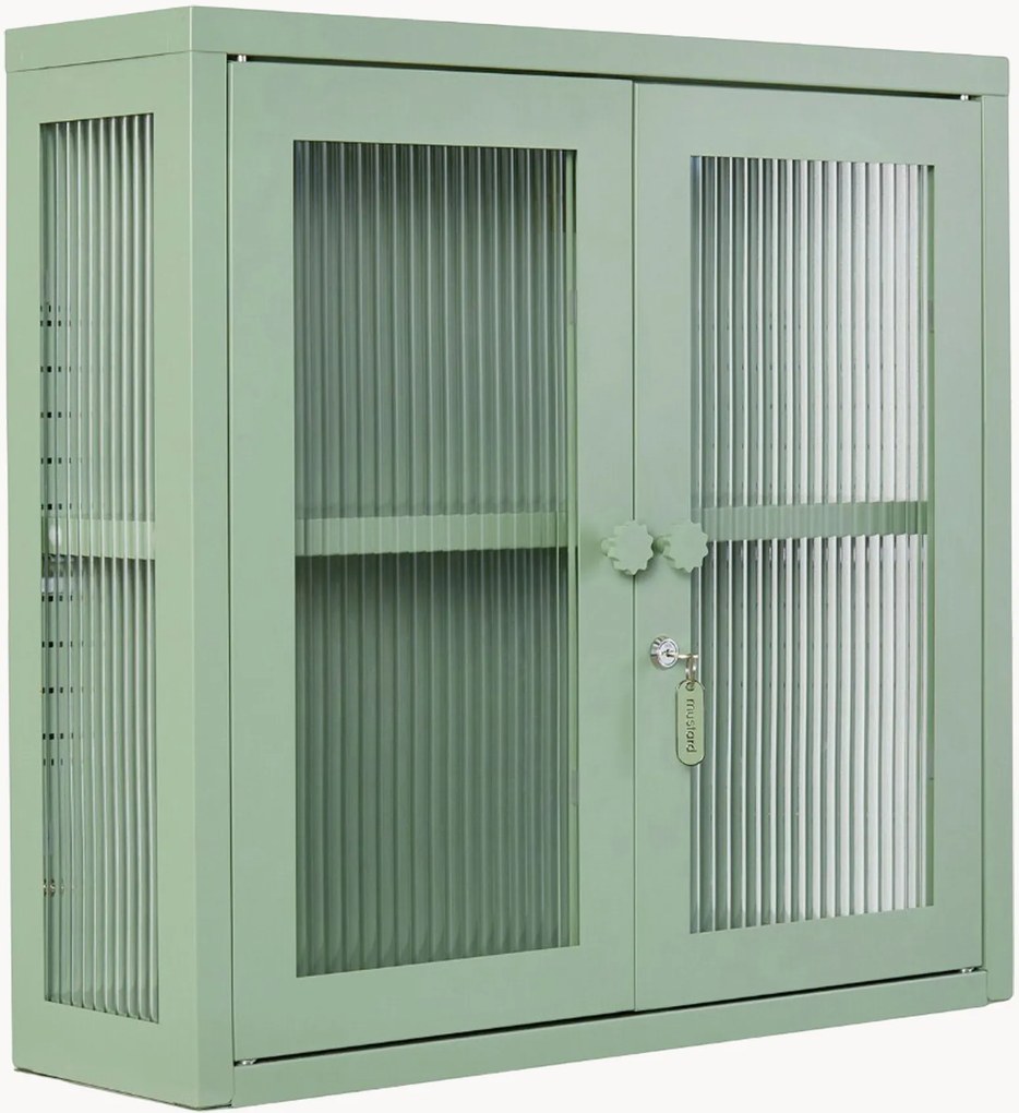 Wandvitrine The Kit van metaal