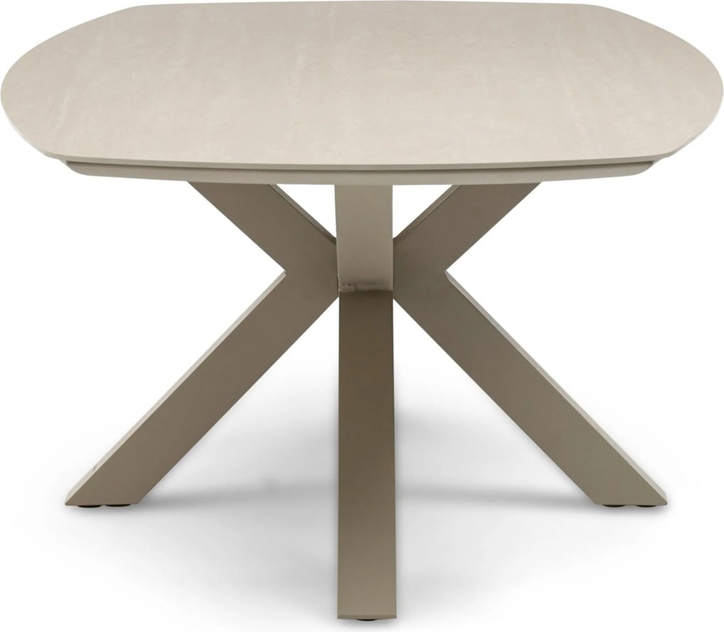 Dining Tuintafel rechthoekig 300x 120 cm Zand/Beige Voyage