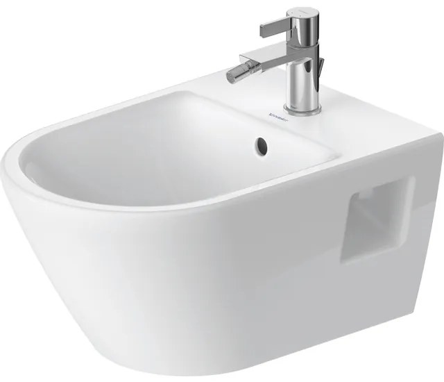 DuravitD-Neowandbidet m. kraangat m. overloop37x54x27cmm. WGwit 22951500001