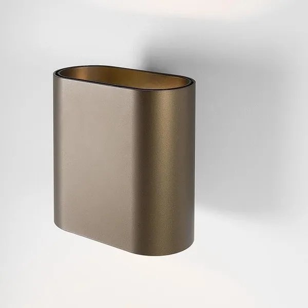 Modular Lighting -   Wandlamp  Duell Geanodiseerd brons / zwart Modern Metaal