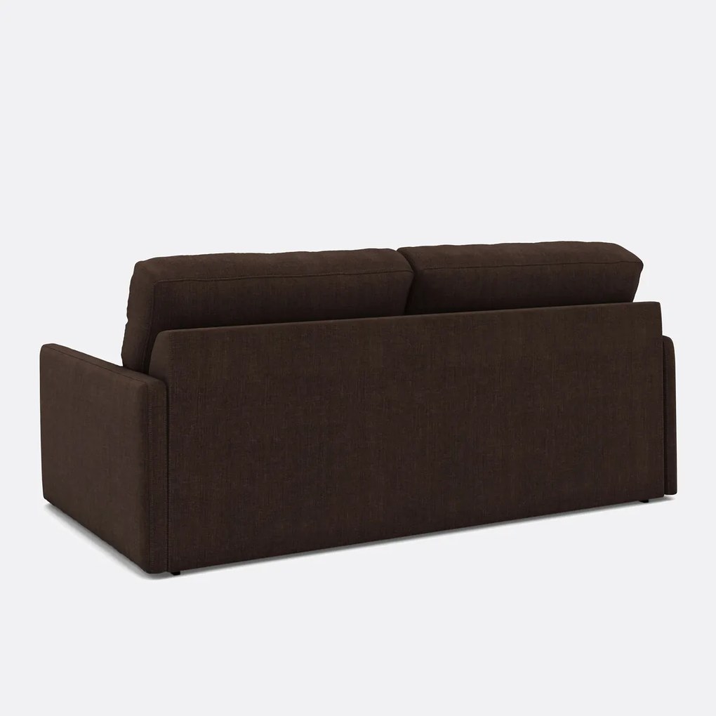 Slaapbank in katoen en linnen, 2, 3 of 4 zits, Comfort Bultex®, Marta