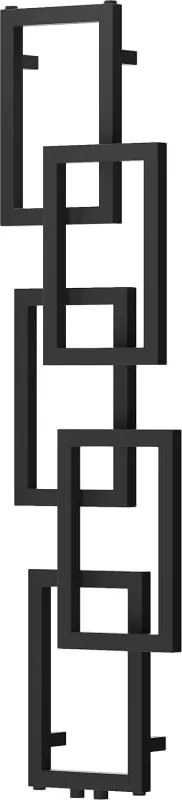 Mexen Grid decoratieve badkamer radiator 1360 x 390 mm, 349 W, zwart - W215-1360-390-00-70