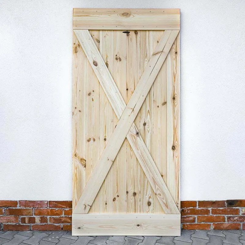 Schuifdeur - Pijnboom