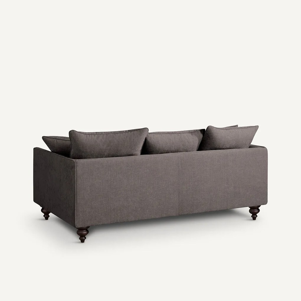 3-zits compacte bank van viscose/polyester, Lazare