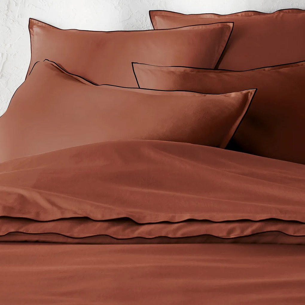 Dekbedovertrek van gewassen katoensatijn, 118 draden, Victor uni