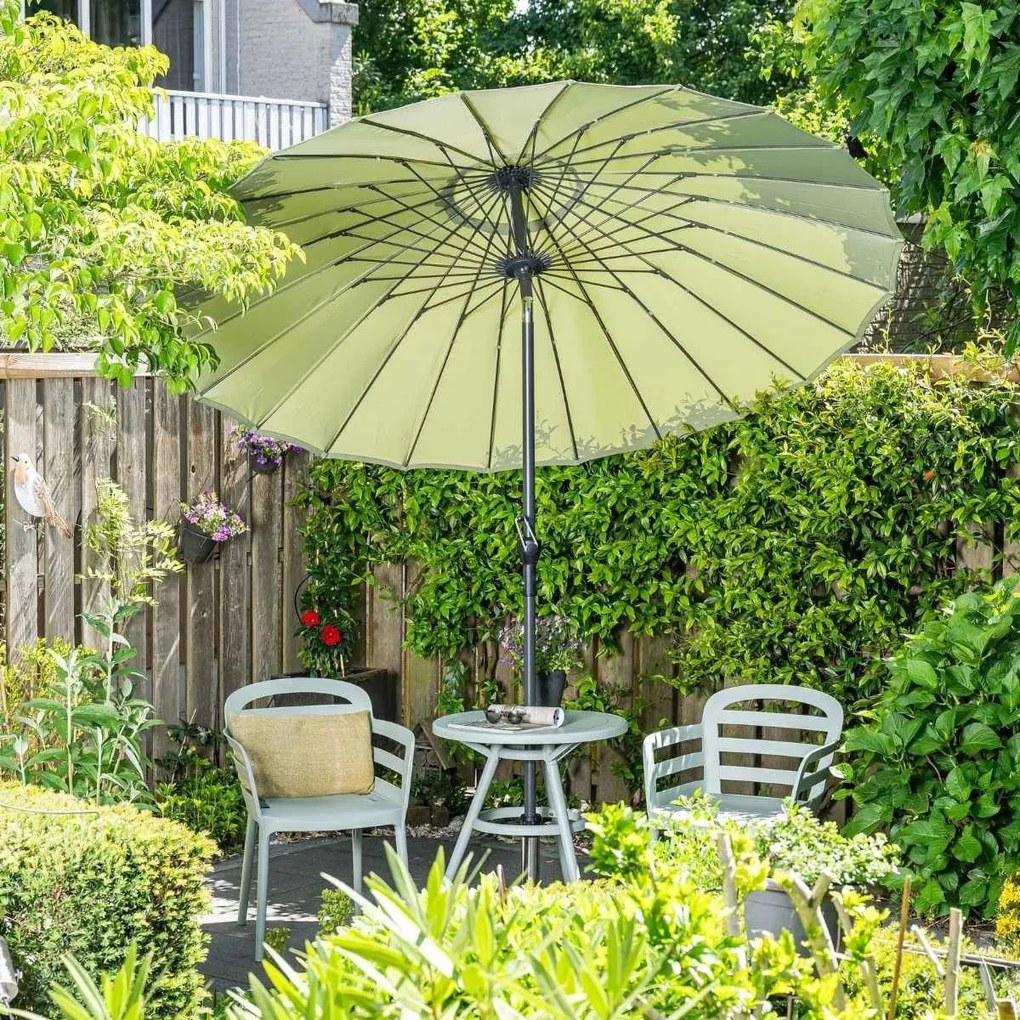 Garden Impressions Parasol Manilla 250 cm - olijf