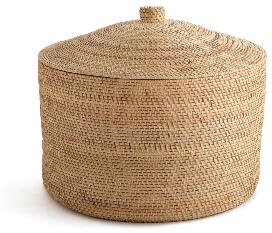 Mand in rotan en gevlochten bamboe, Mirella