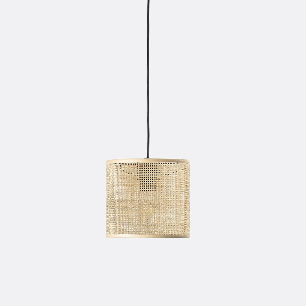 Hanglamp / Lampenkap in rotanØ20 cm, Dolkie
