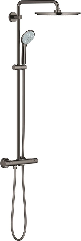 Grohe Euphoria XXL 310 regendoucheset met 4 straalsoorten en thermostaatkraan Ø31cm hard graphite