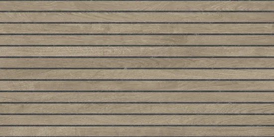 Valence Madeira wandtegel 60x120cm eiken met zwarte voeg gerectificeerd