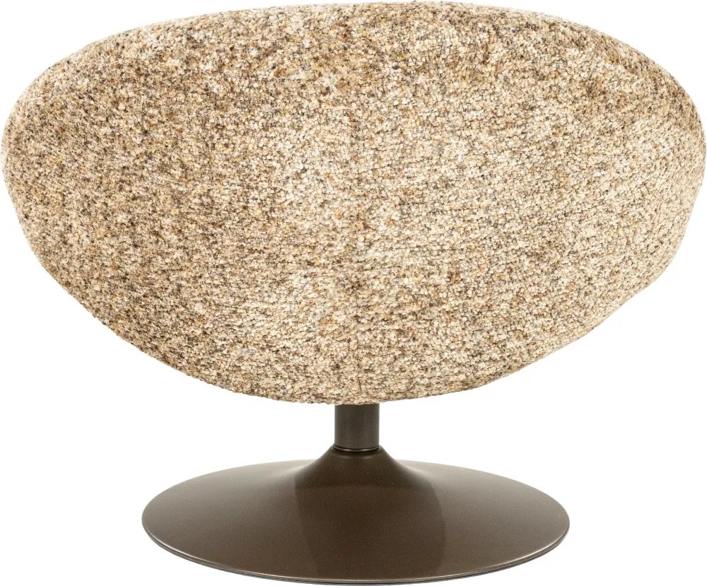 Fauteuil Met Brons Onderstel