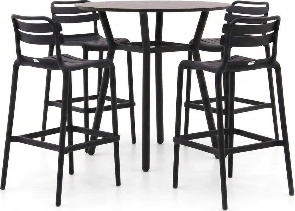 Barset Forza  | 4 personen | Tuinset aluminium | 5-delig | Kees Smit Tuinmeubelen