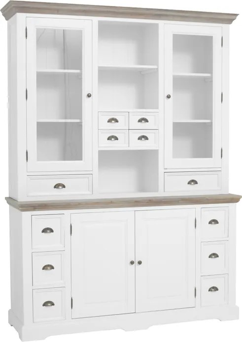 Buffetkast Romantisch Wit M - 164x50x220cm.