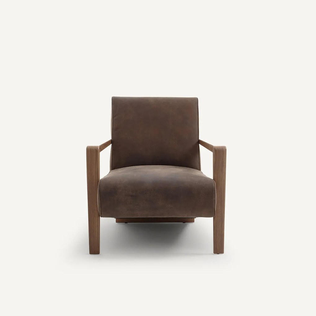 Leren fauteuil Sanami