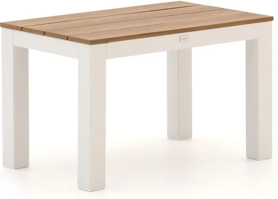 Picknickbank Bellagio  | Aluminium/Polywood | 1 persoon | Tuinbank Wit | 73cm | Kees Smit Tuinmeubelen