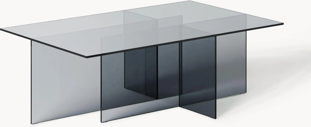 Glazen salontafel Anouk, B 102 cm