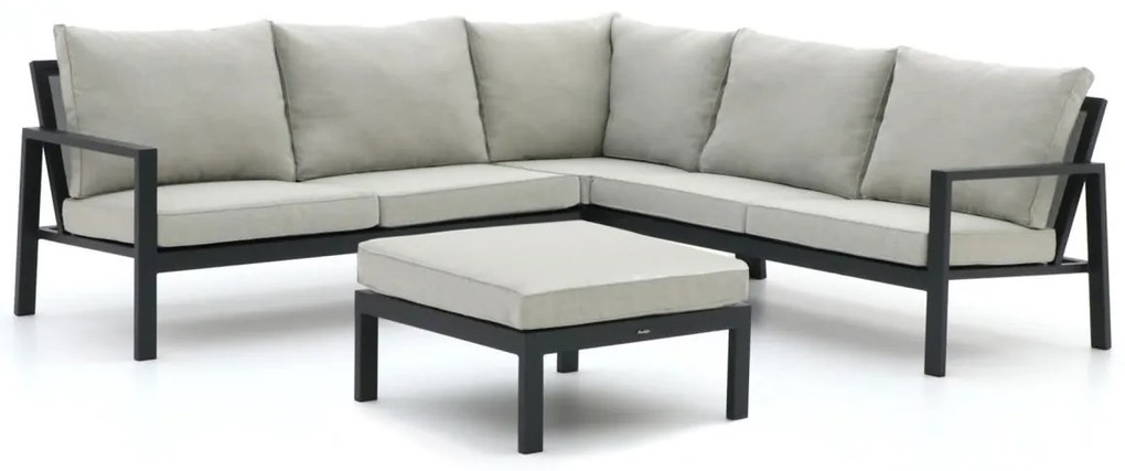 + 15% kassakorting | Hoek loungeset Manifesto  | 5 personen | Loungeset Grijs | Hoekbank Aluminium | 246x246cm | Kees Smit Tuinmeubelen