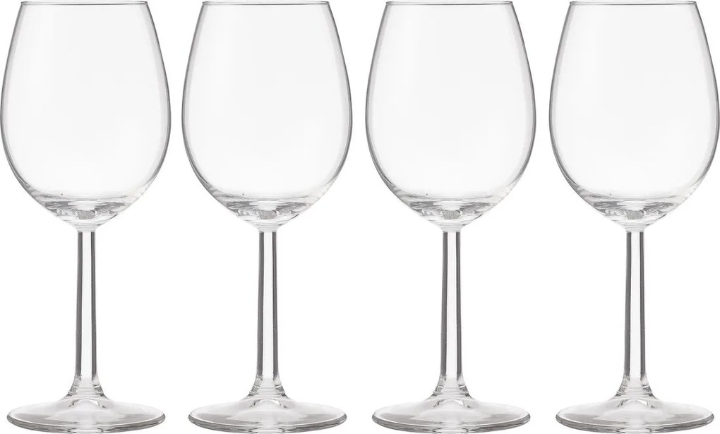 HEMA Wittewijnglazen 320ml - 4 Stuks (transparant)