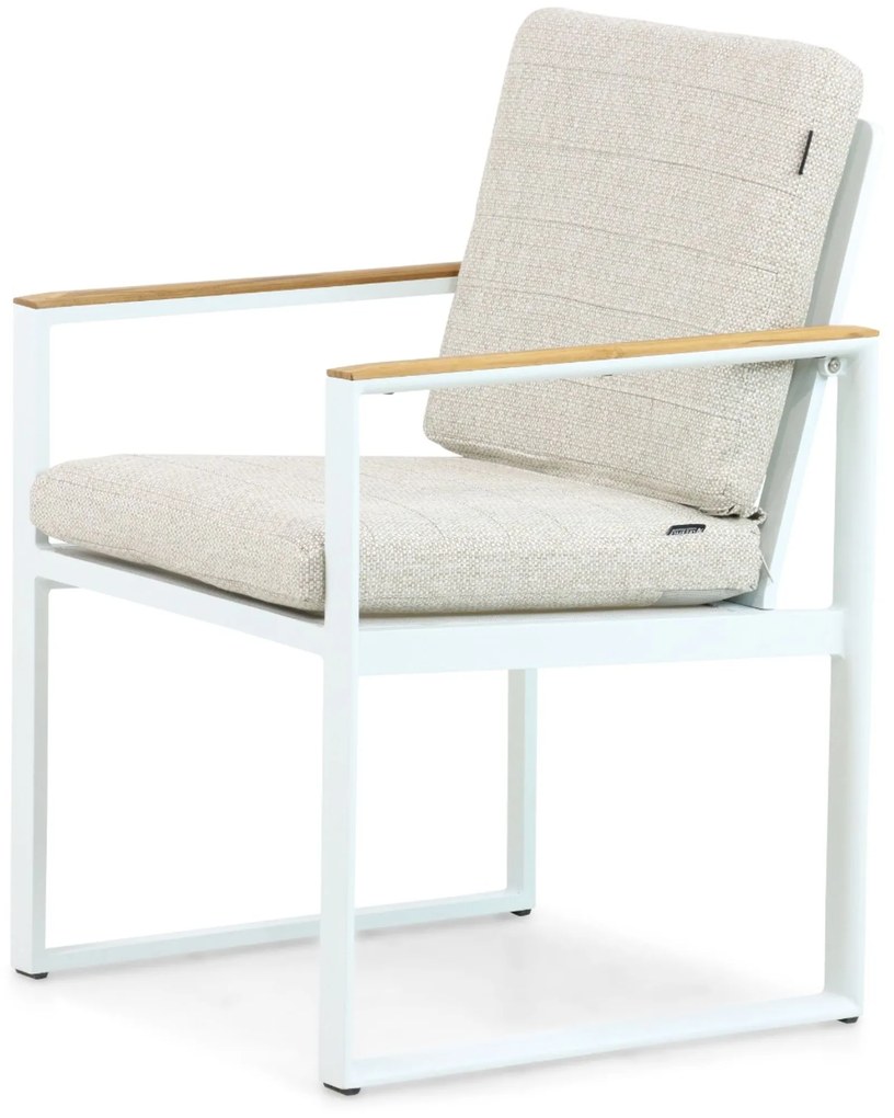 Tuinstoel Aluminium Wit Lifestyle Garden Furniture Faro