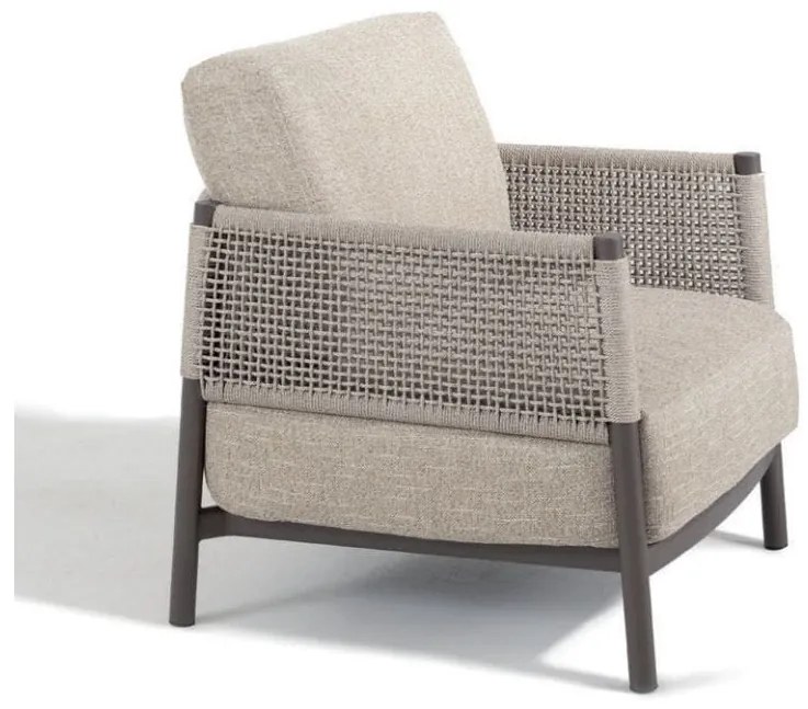 4 Seasons Outdoor Savanne loungestoel terre  Loungestoel    bruin weerbestendig