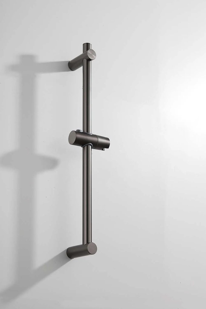 Saniclear Plus douche glijstang 60cm verouderd ijzer - gunmetal