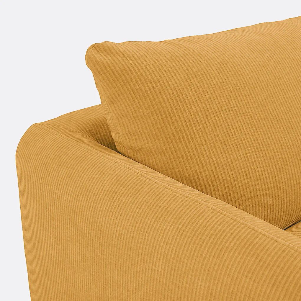 2-, 3-, 4-zitsbank, reliëffluweel Yde