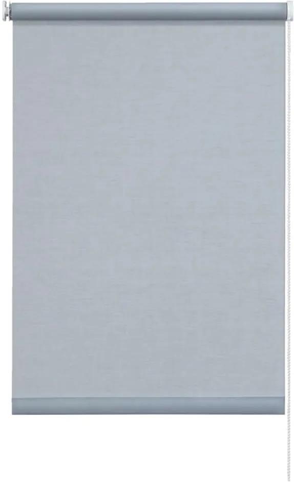 Rolgordijn lichtdoorlatend - lichtblauw - 60x190 cm - Leen Bakker