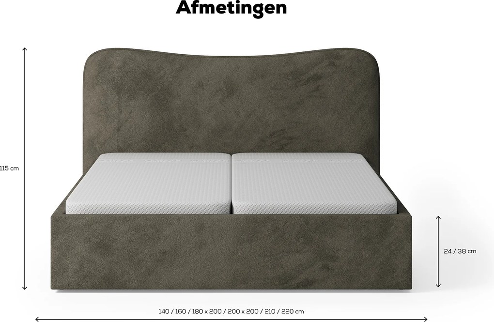 Bedframe Home Kawa - by vtwonen – Bij Swiss Sense
