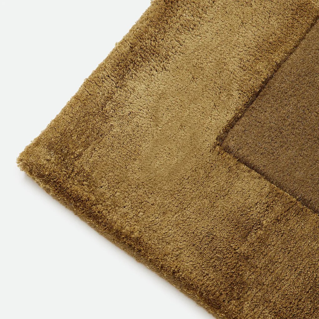 Vloerkleed in wol en viscose, Duoma