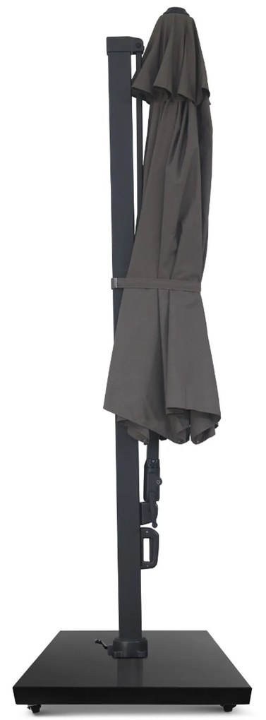 Zweefparasol 3.5m S2 Excellent (excl. voet) Taupe-naturel-bruin Camello Luna