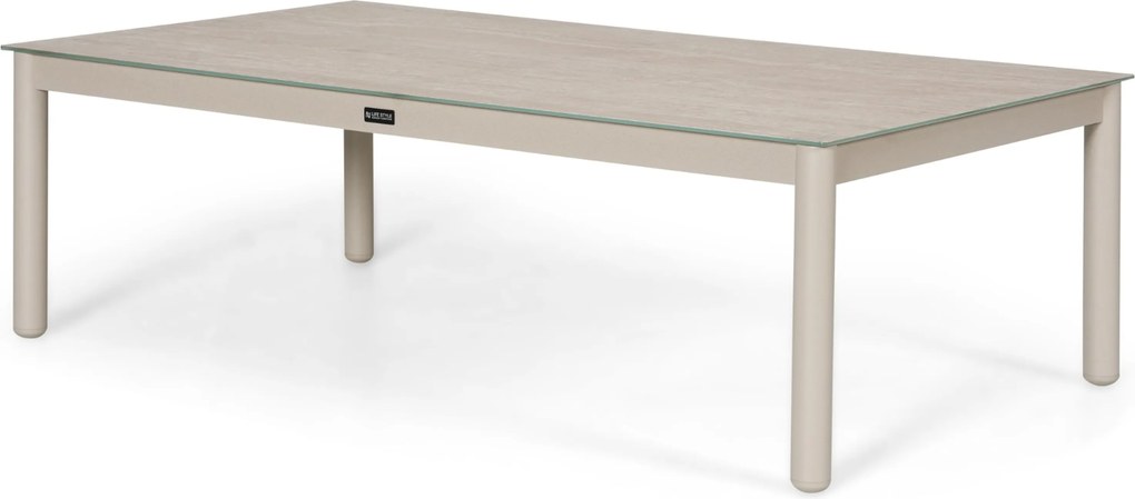 Stoel en Bank Loungeset 5 personen Aluminium Taupe  Lifestyle Garden Furniture Verano