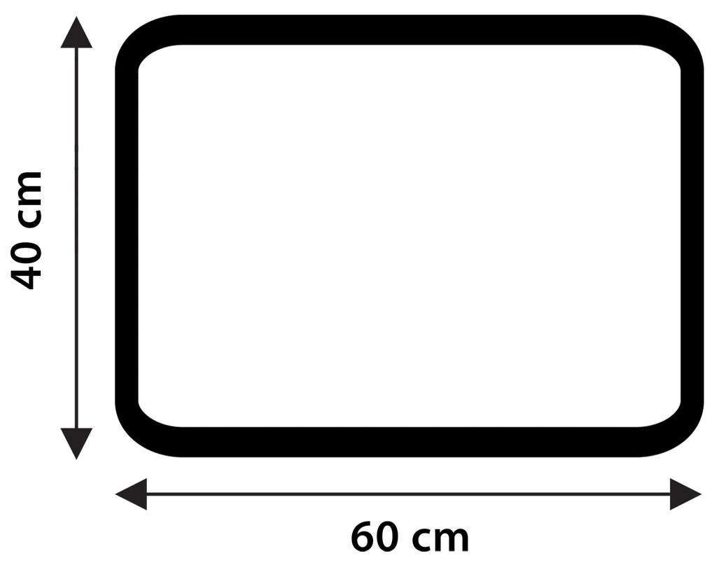 Differnz Relax badmat 40x60cm groen