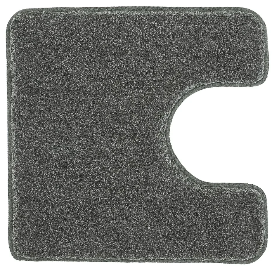 Kleine Wolke Toiletmat Relax 55x55 cm antracietgrijs