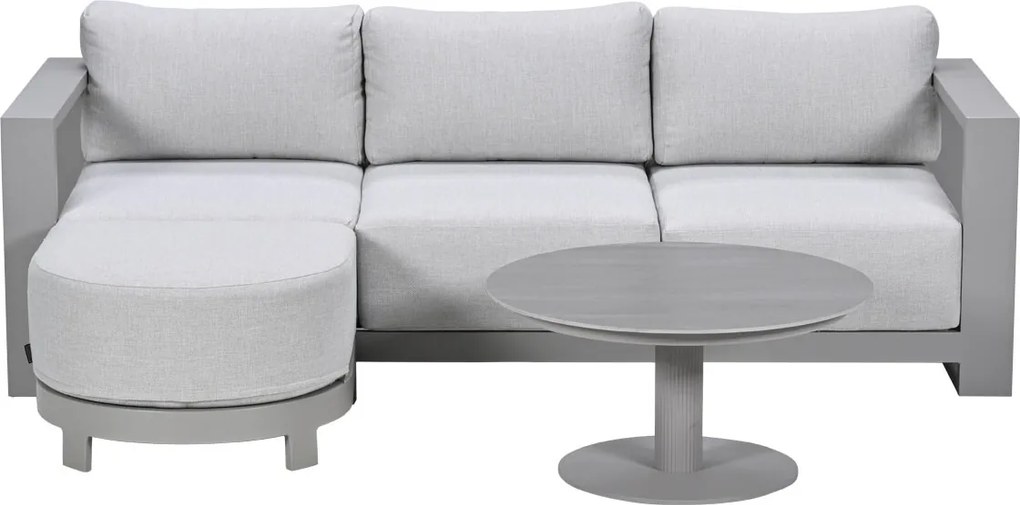 Garden Impressions Malakka loungeset 3-delig chaise longue - taupe
