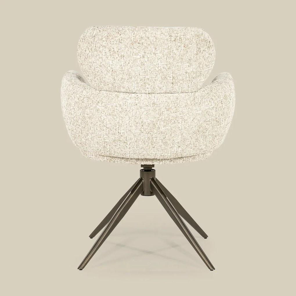 Draaibare Eetstoel Beige