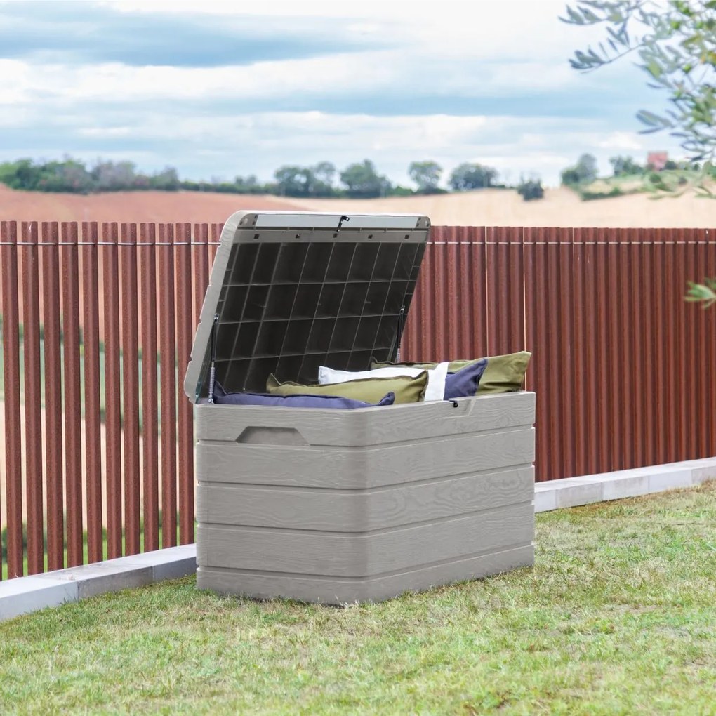 Toomax Dolomiti kussenbox 410L - lichtgrijs