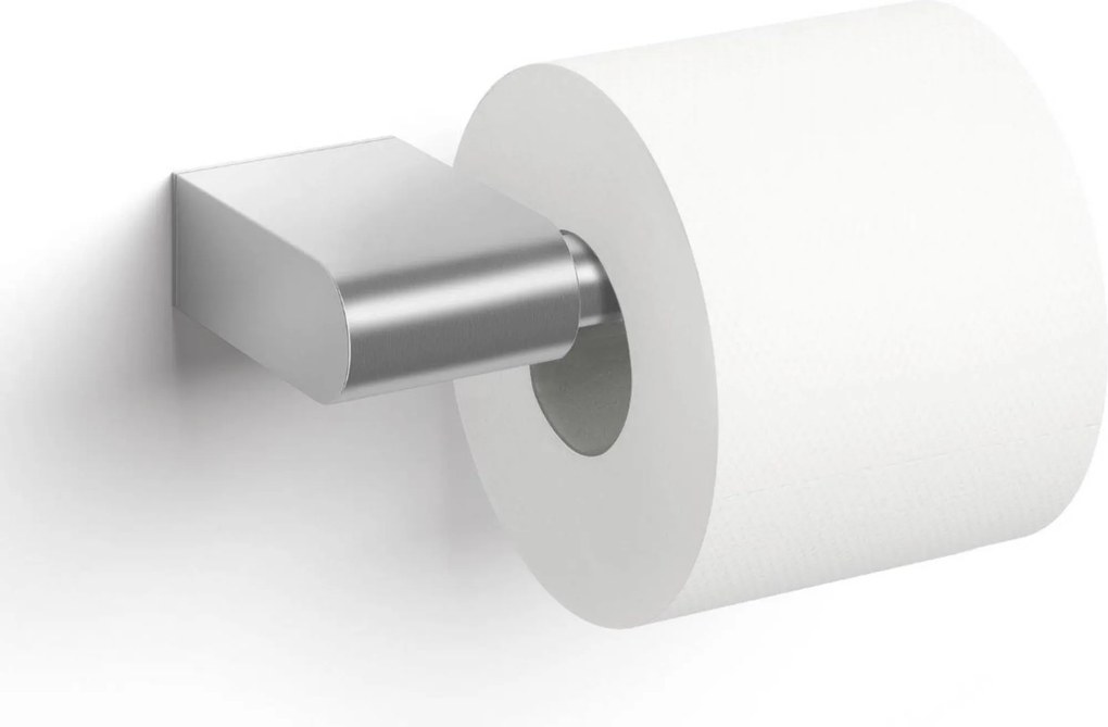 ZACK Atore toiletrolhouder geborsteld RVS