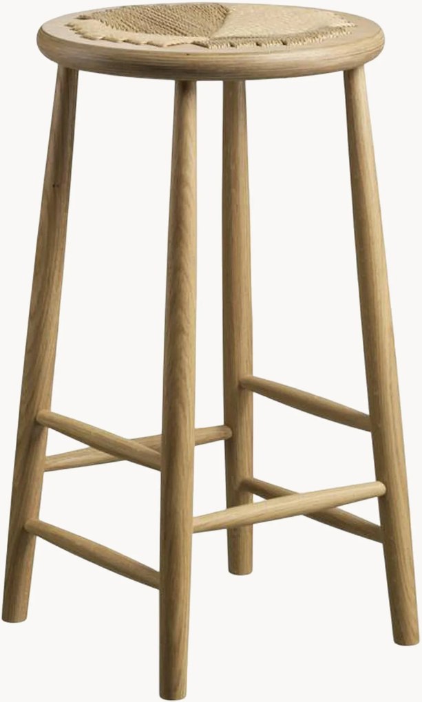 Barkruk J165C van eikenhout