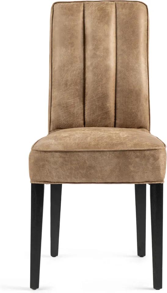 Rivièra Maison - The Jade Dining Chair, pellini, camel - Kleur: bruin