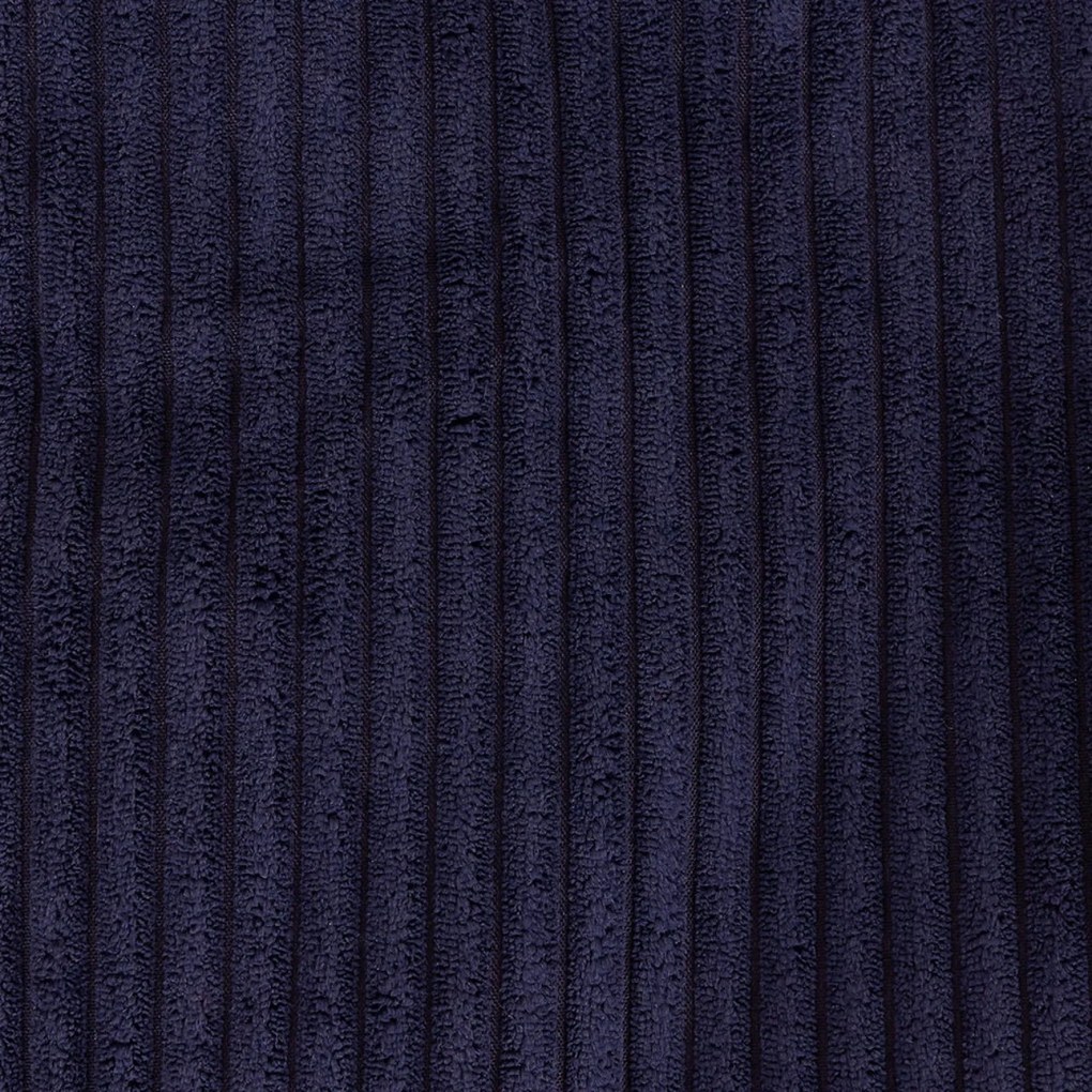 Theo Corduroy Poef - Navy Blue