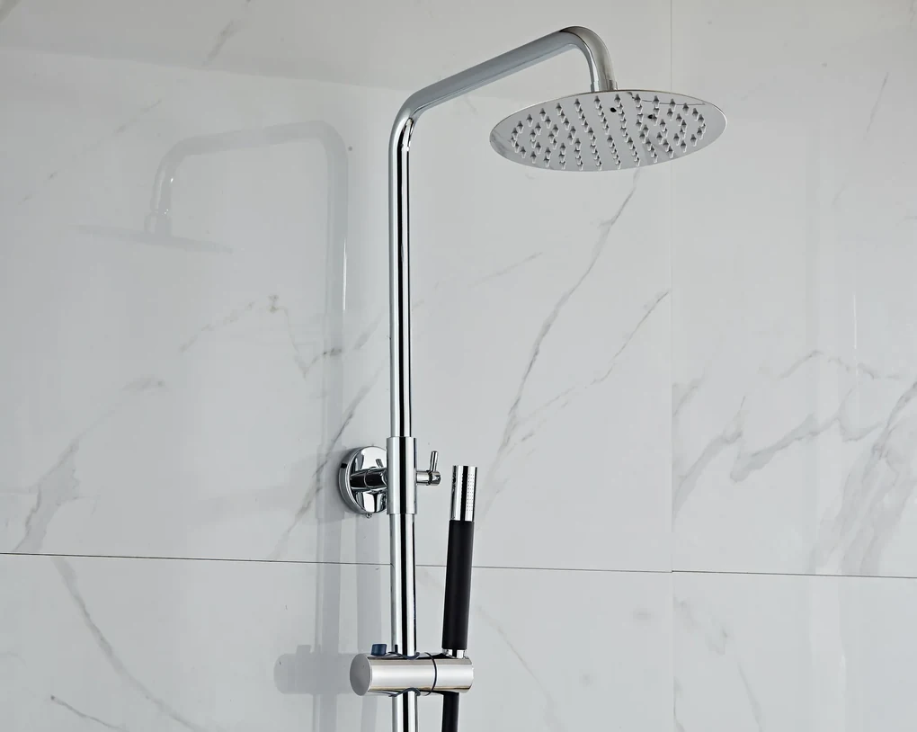 Saniclear Talpa Pro opbouw regendouche chroom 20cm hoofddouche