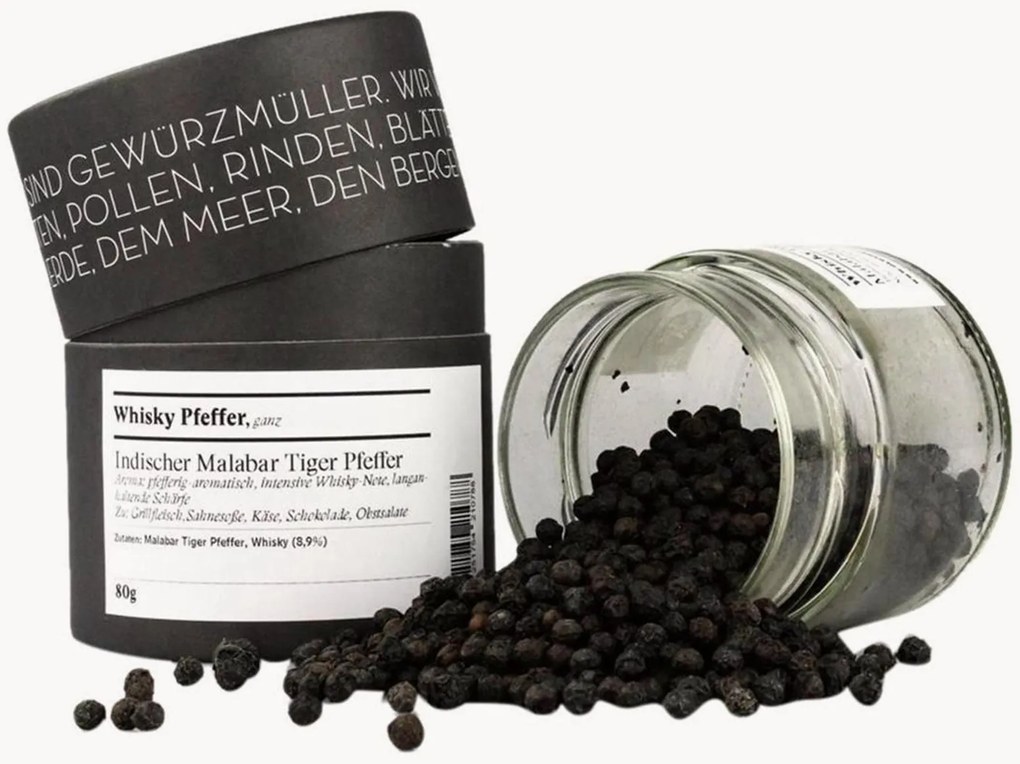 Whisky-peper Malabar-Tiger, geheel