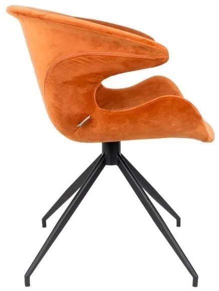 Zuiver Mia Armstoel - Oranje