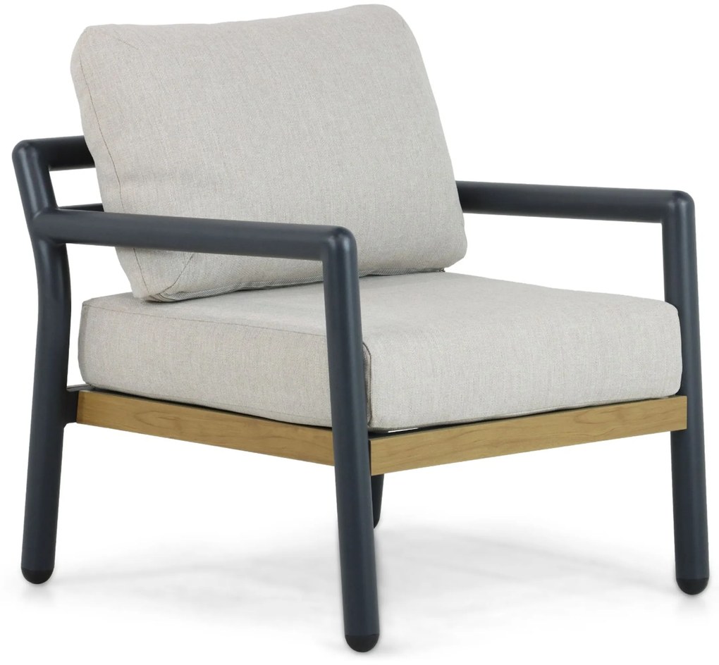 Hoek loungeset   Grijs   Santika