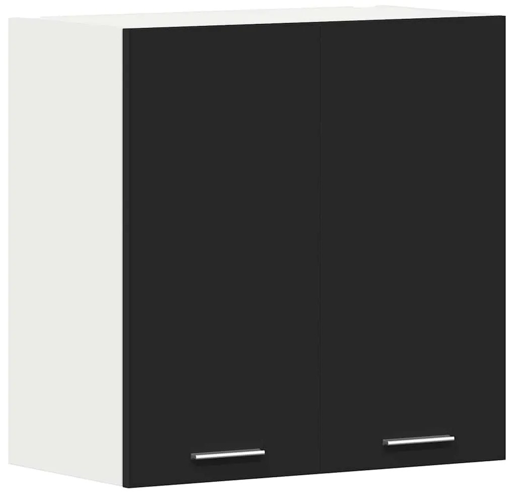 vidaXL Hangkast Lyon 60x31x60 cm bewerkt hout zwart