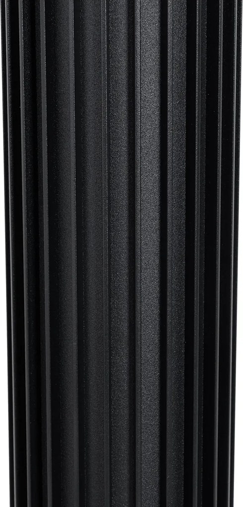 Design buiten paaltje zwart 80 cm IP44 - Boris