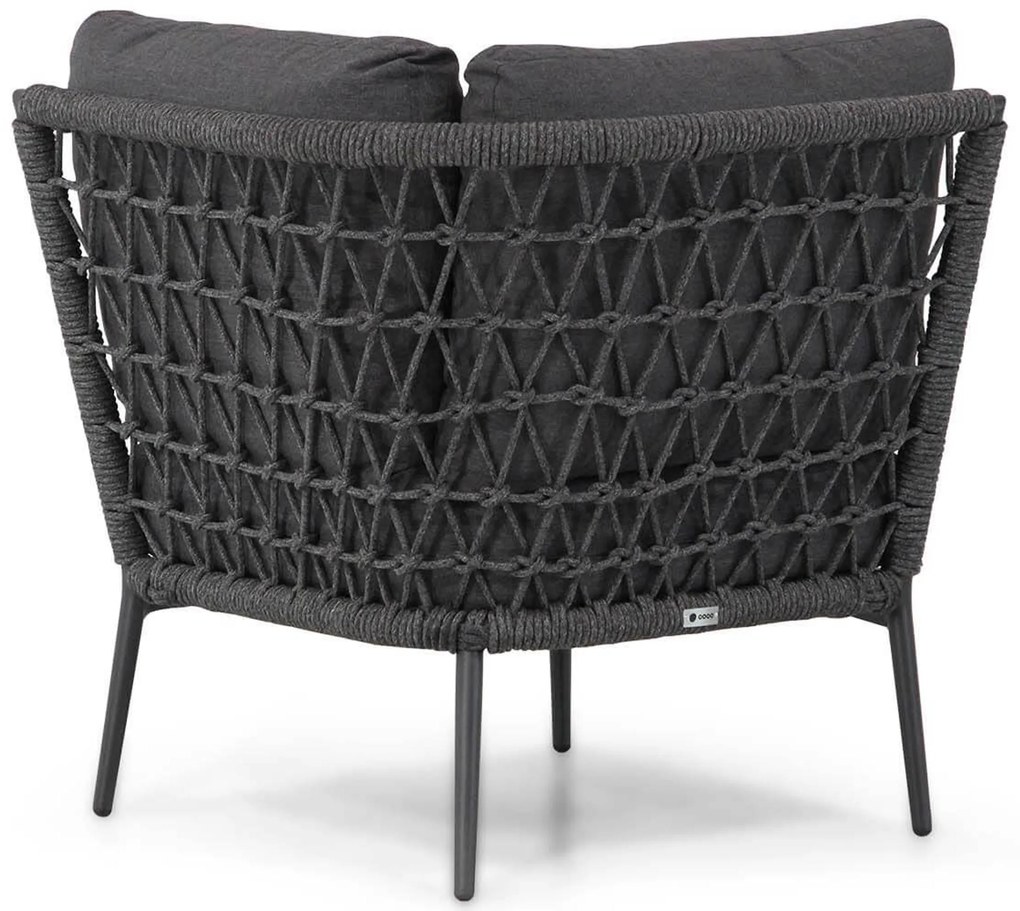 Hoek loungeset 5 personen Rope Grijs Coco Dalice