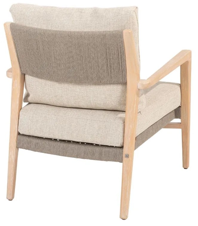 4 Seasons Outdoor Julia low dining chair      beige weerbestendig