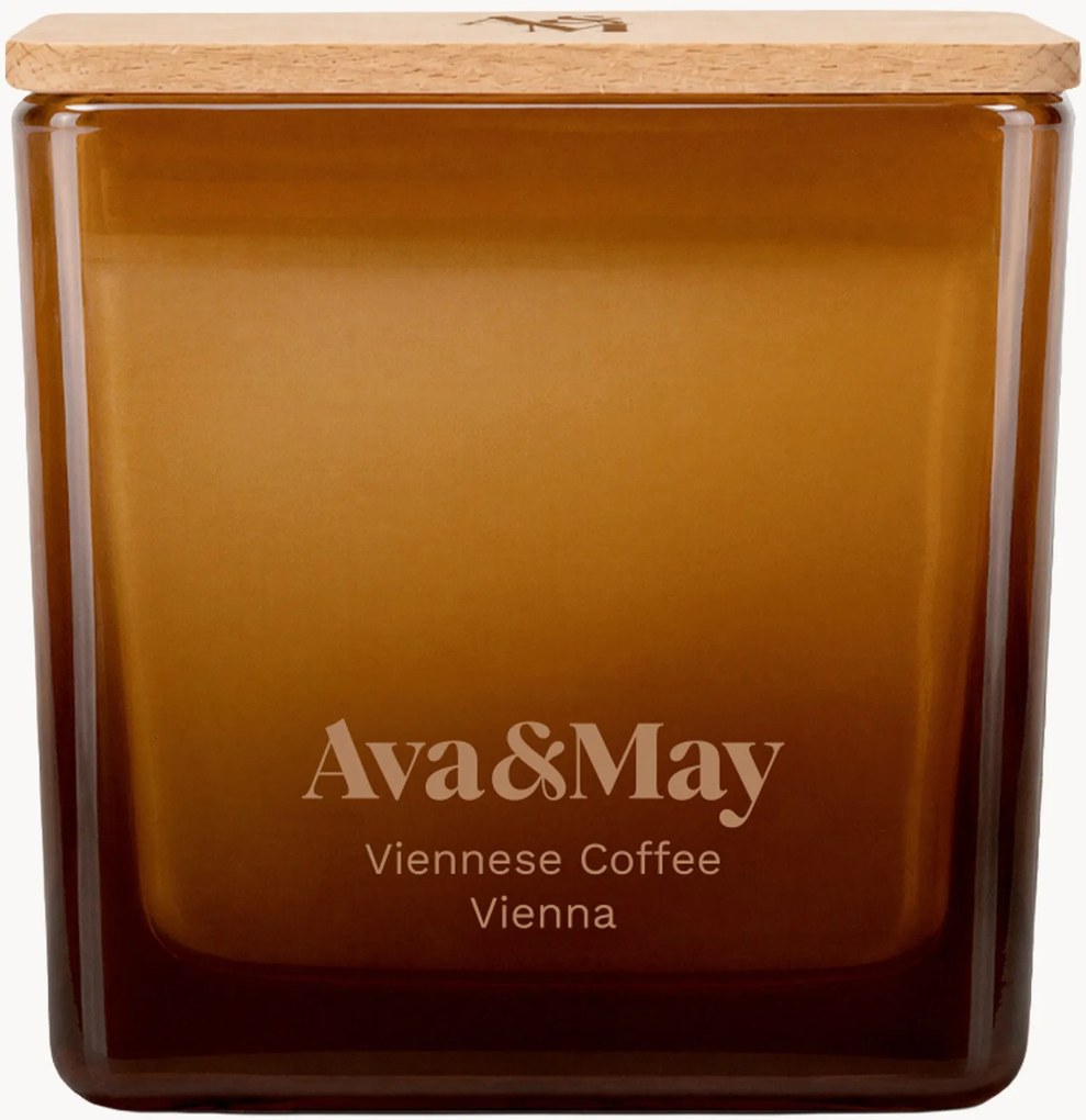Geurkaars Viennese Coffee (koffie, hazelnoot & karamel)