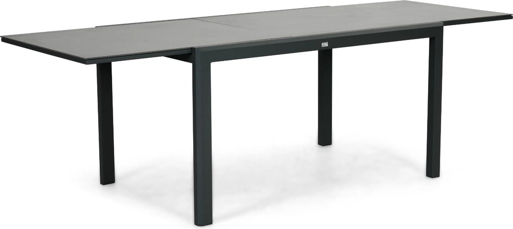 Dining Tuintafel rechthoekig uitschuifbaar 140/240x90 cm Grijs Montaro